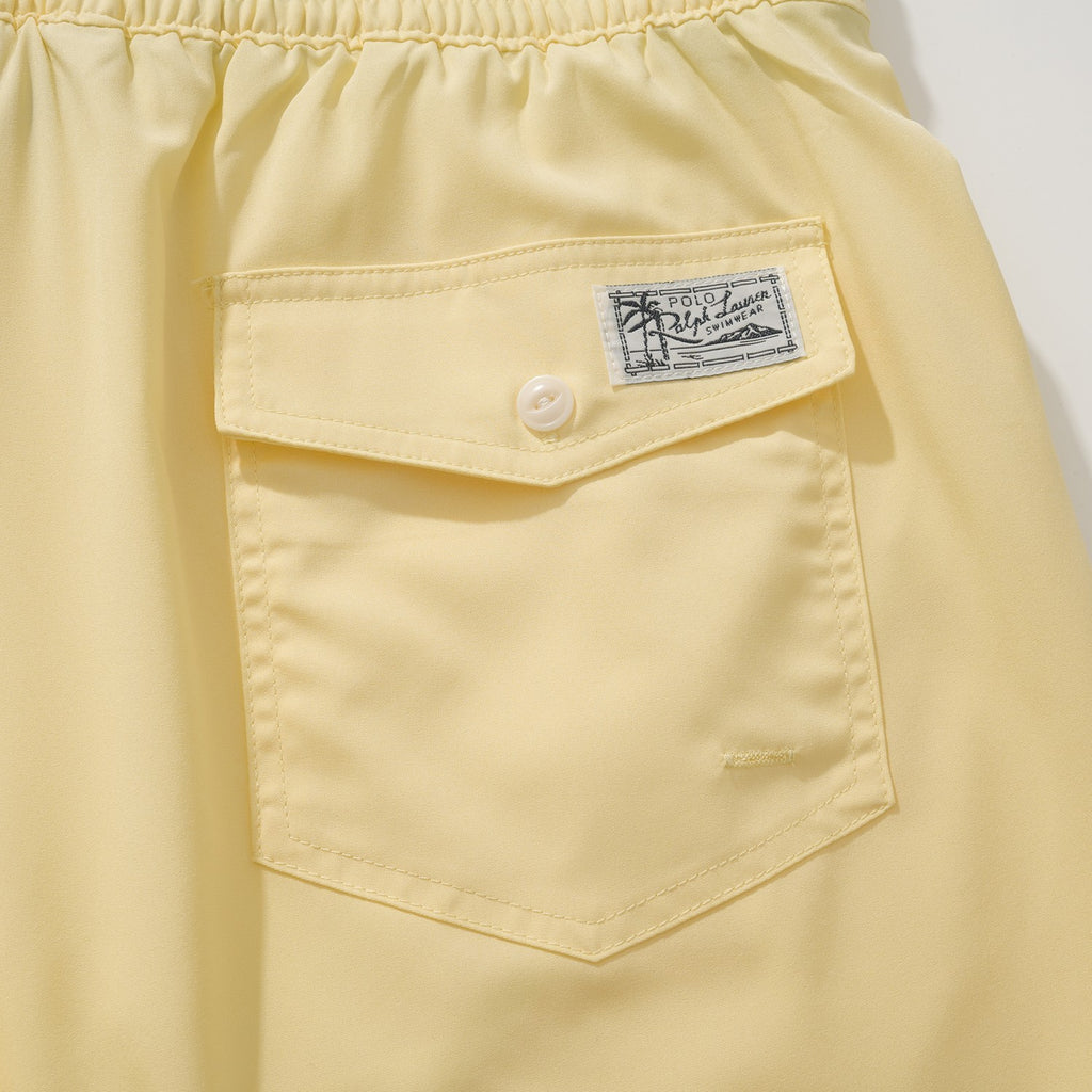 Ralph Lauren Men's Summer Solid Color Embroidered Logo Drawstring Sports Shorts #77823