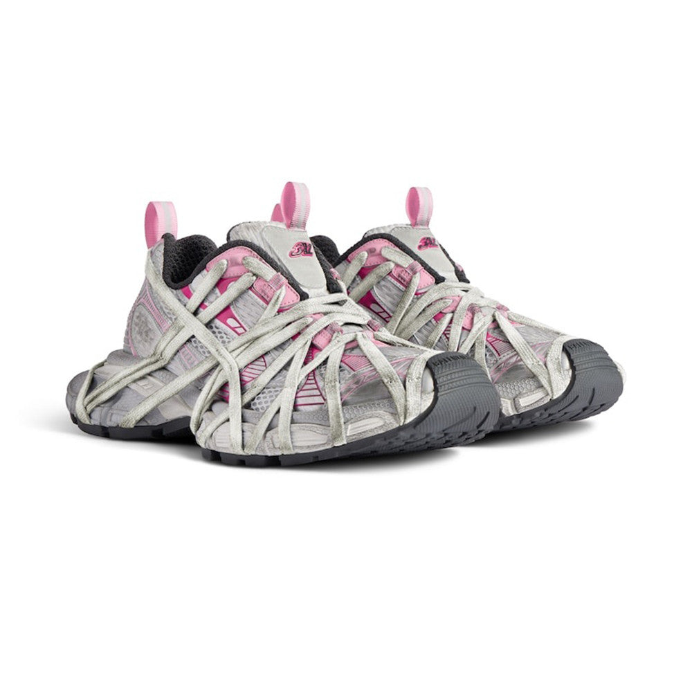 Balenciaga 3XL Sneakers Men's Retro Aged Thick Bottom Lace Up Low Top Shoes #195079