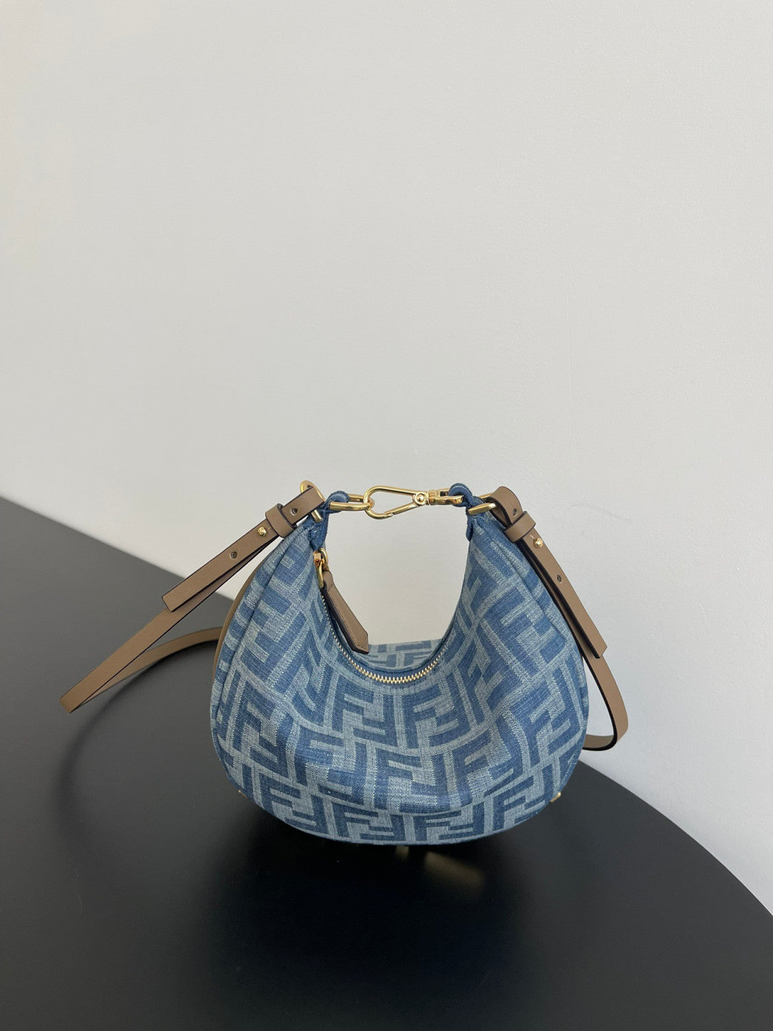 Fendi Fendigraphy Mini Fabric Blue #322306