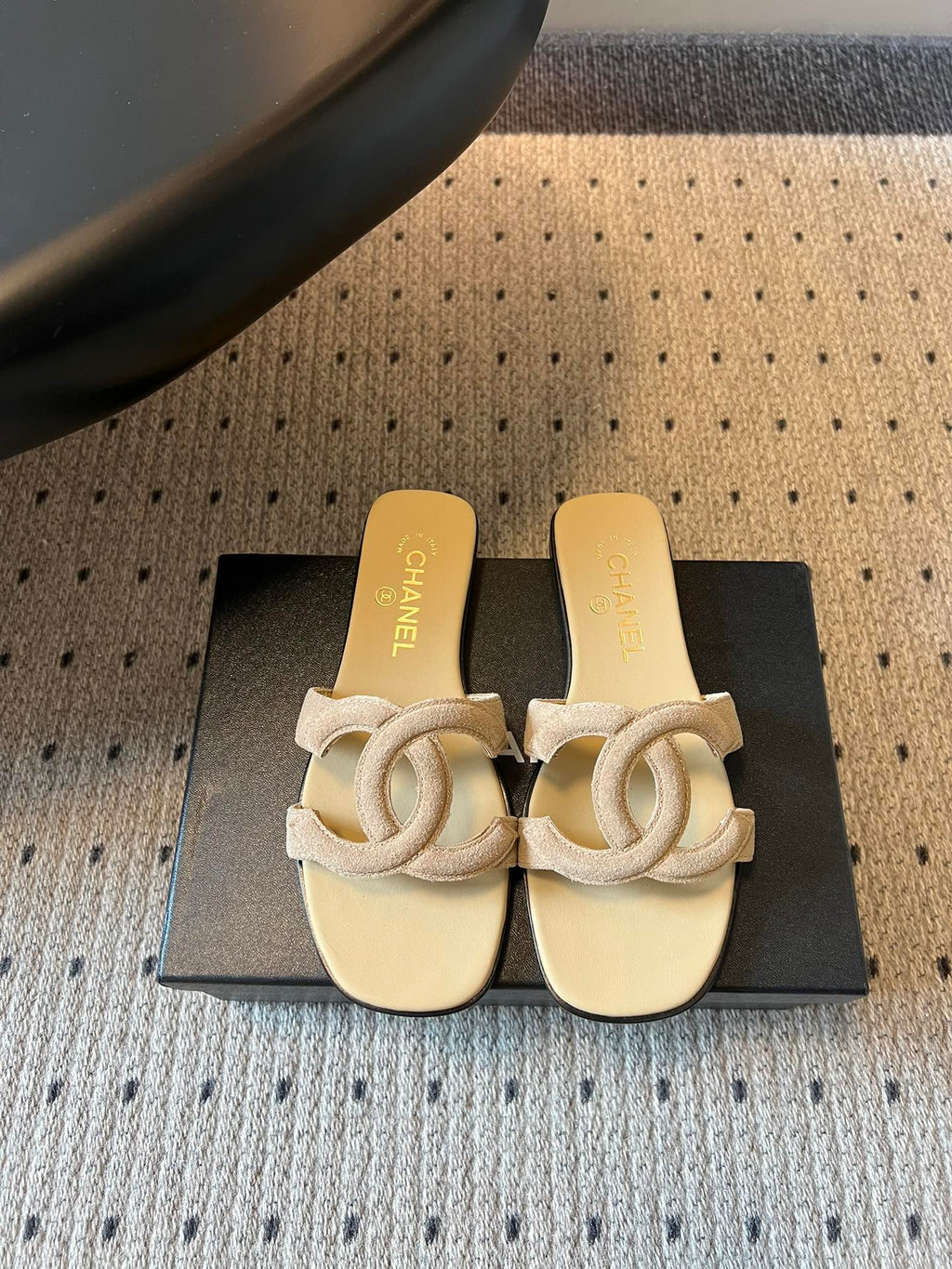 Chanel CC slippers sandals #378238