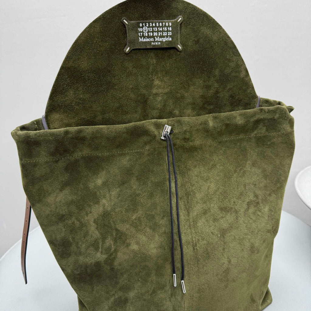 Maison Margiela Small Belt Bag Hobo Square Crossbody Green Bag Fashionable Trendy Casual Vintage-inspired Bag #82585A