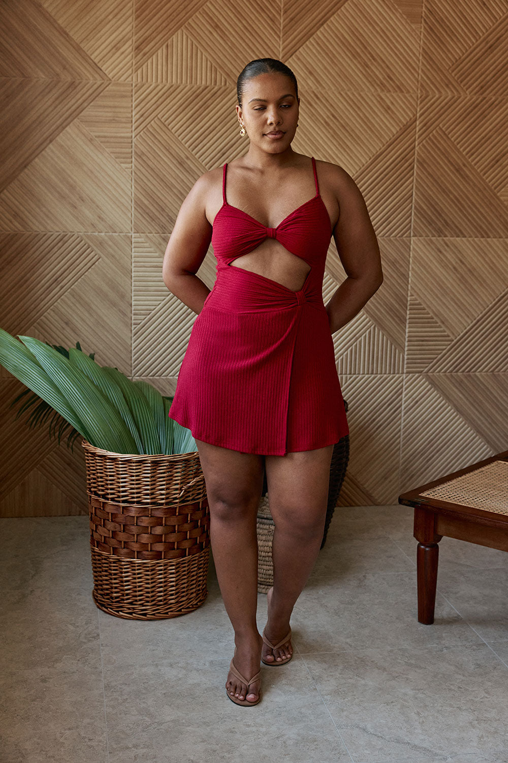 Ale Dress - Merlot