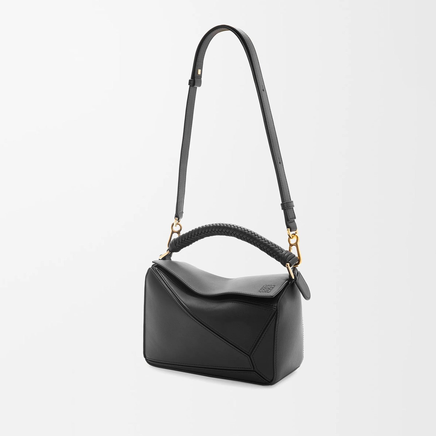 Loewe Puzzle Women's Fashion Classic Solid Color Leather Handle Embossed Tote Bag Shoulder Bag Crossbody Bag Bags A510S21XAE-1100 #78919
