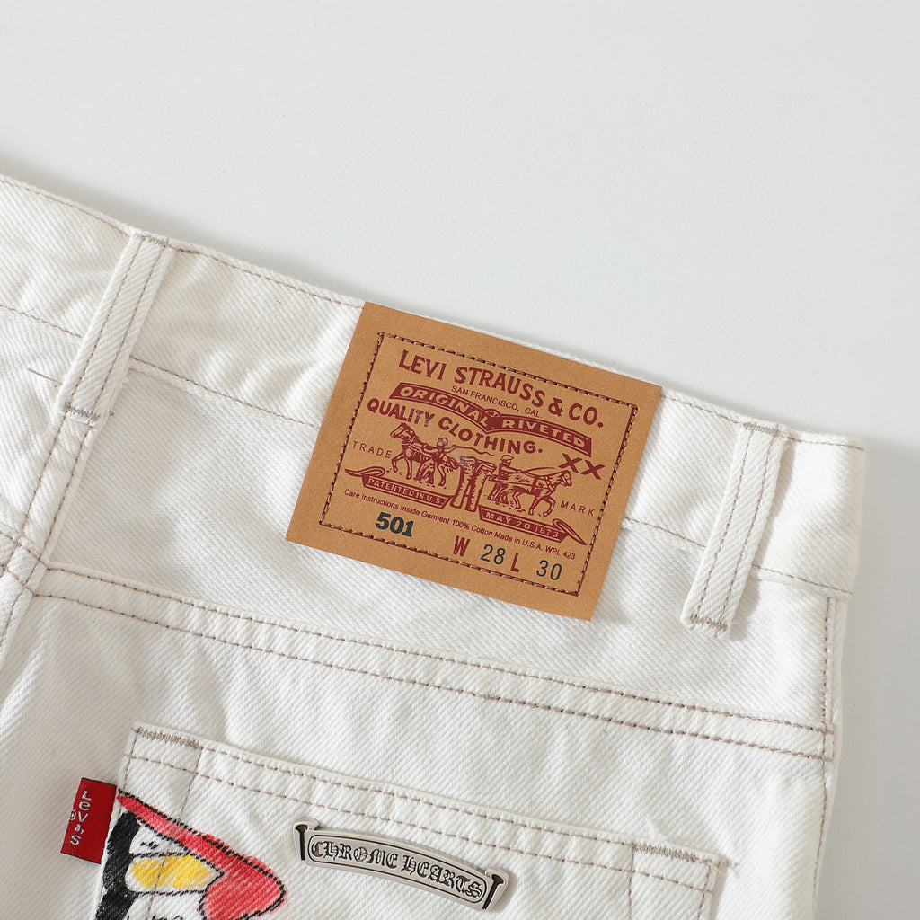 Chrome Hearts Jeans Pants #8456