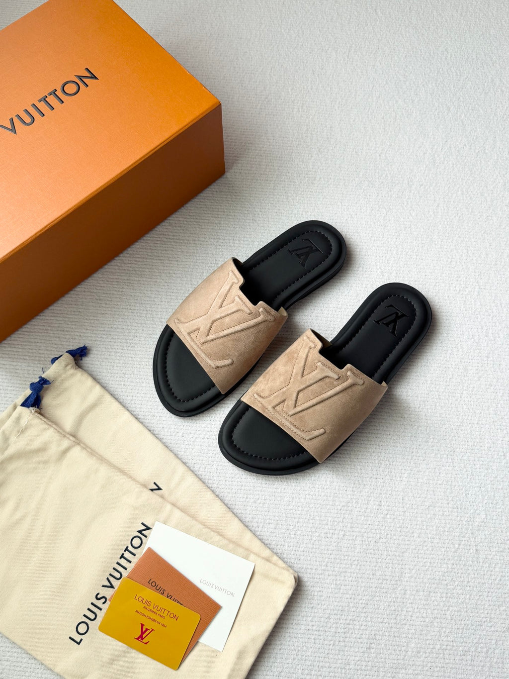 LOUIS VUITTON LV Portofino Mule Men Shoes#379795