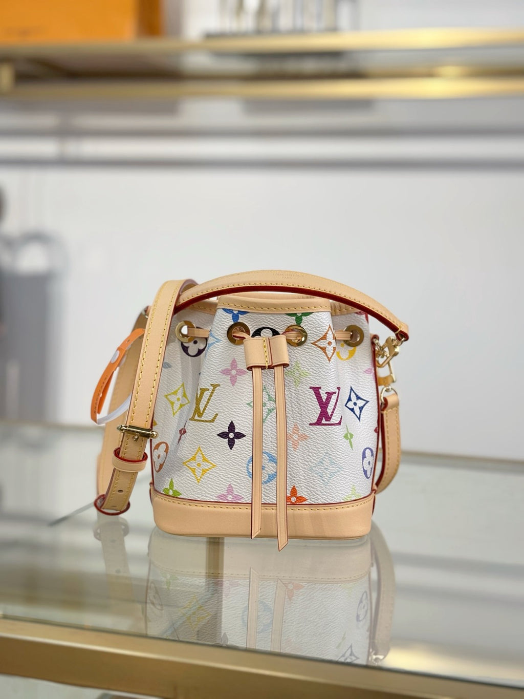 LOUIS VUITTON LV x TM Nano Noé Monogram Canvas M27493 #376333
