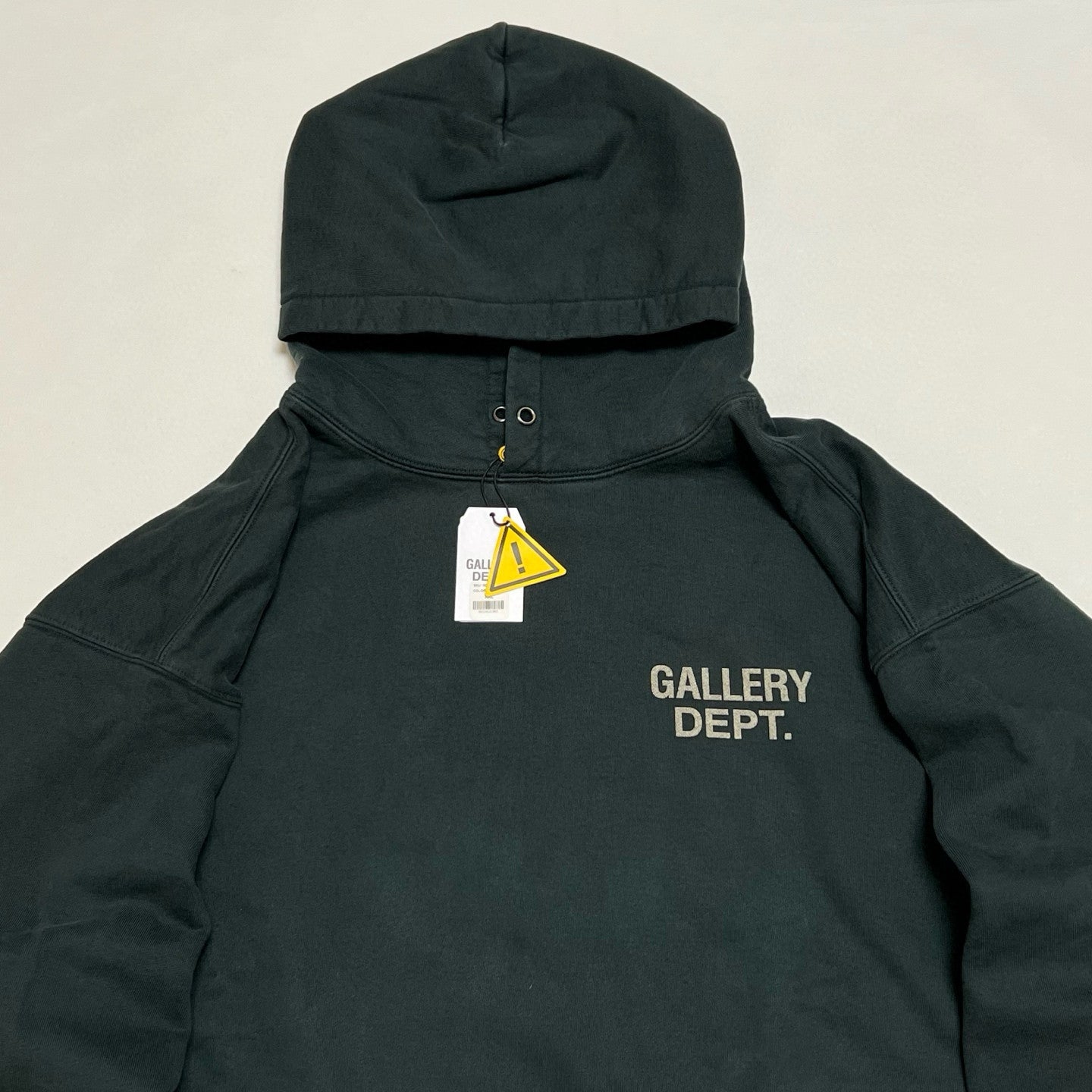 Gallery Dept. Men's And Women's  Spring/fall Fashion Casual Retro Hooded Pullover Long Sleeve Logo Sweatshirt With Letter Print Fleece Lining Sweatshirt  #79267