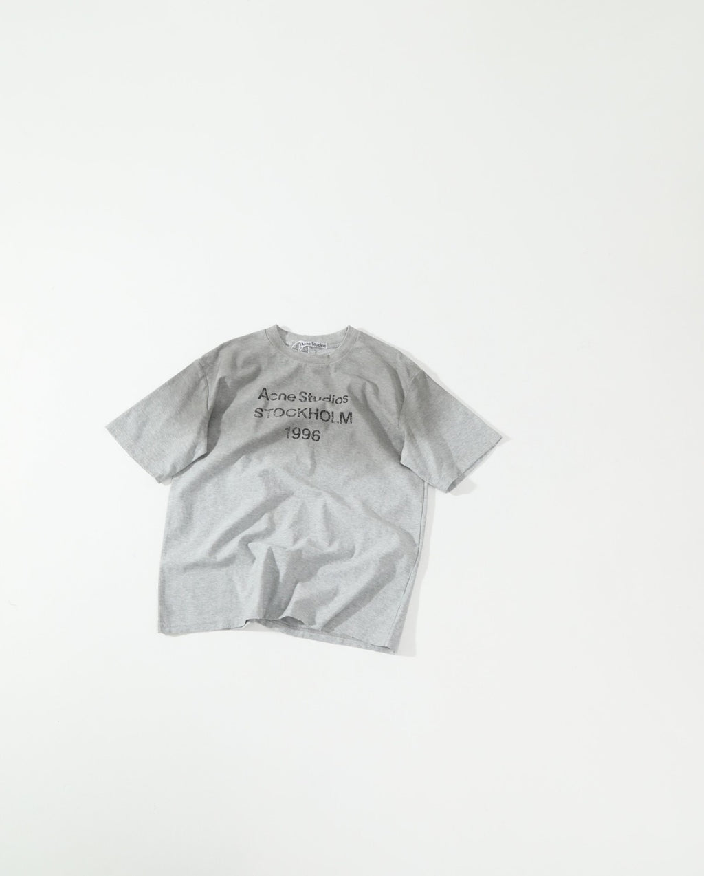 Acne Studios Logo T-shirt Relaxed Fit Cotton #337208
