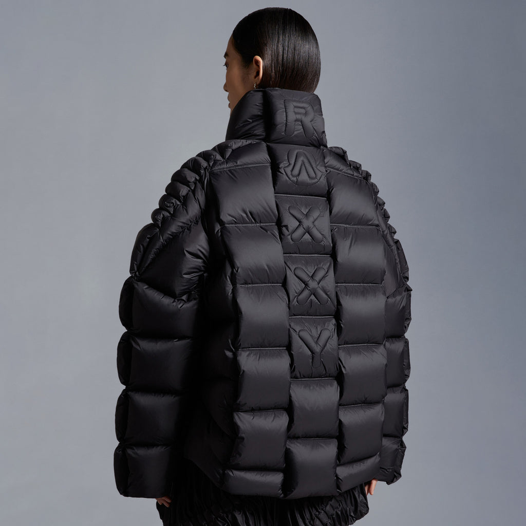 Moncler Men's And Women's Models Winter Black Zip Dofa Short Puffer Down Jacket #97543