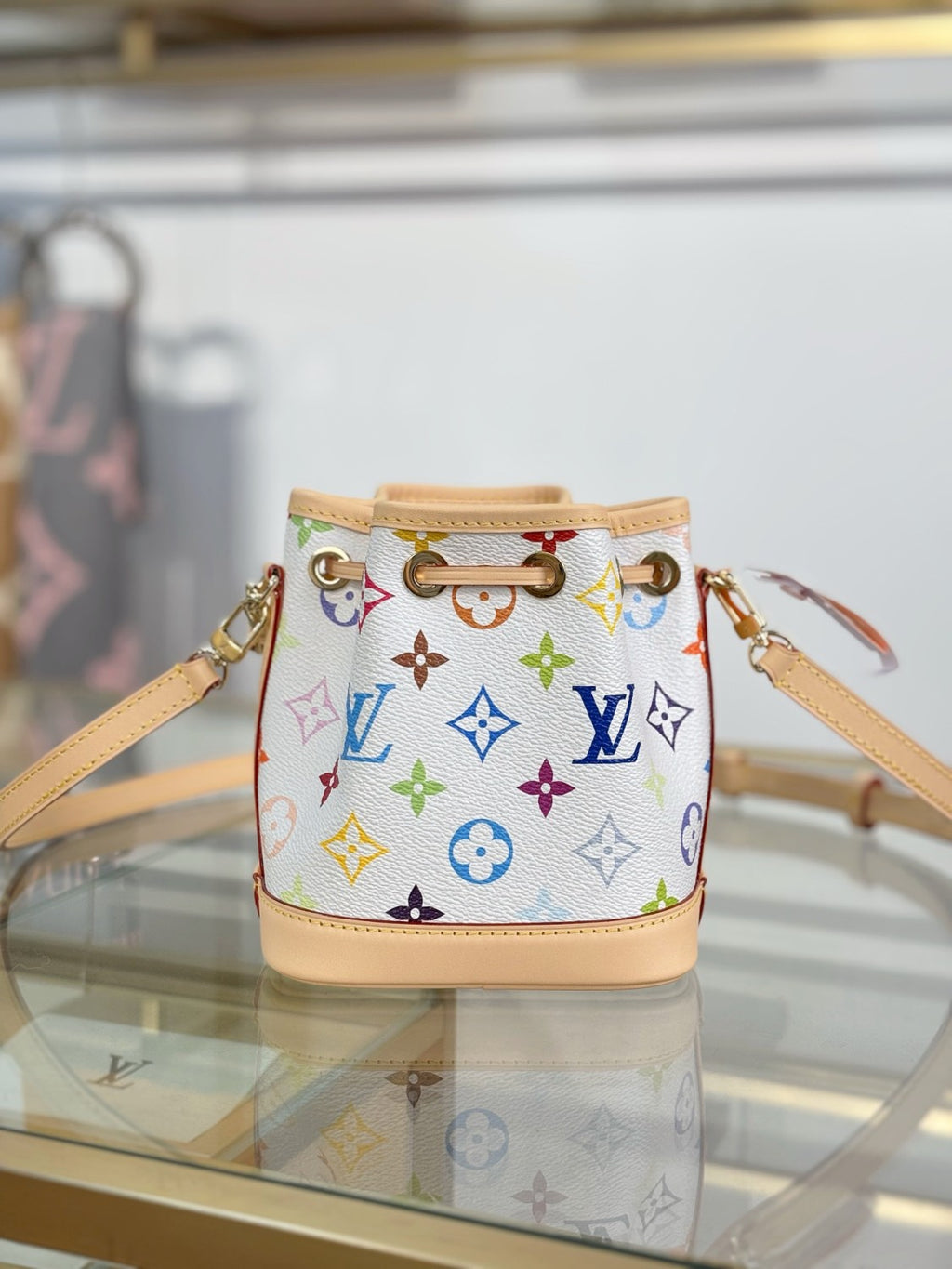 LOUIS VUITTON LV x TM Nano Noé Monogram Canvas M27493 #376333