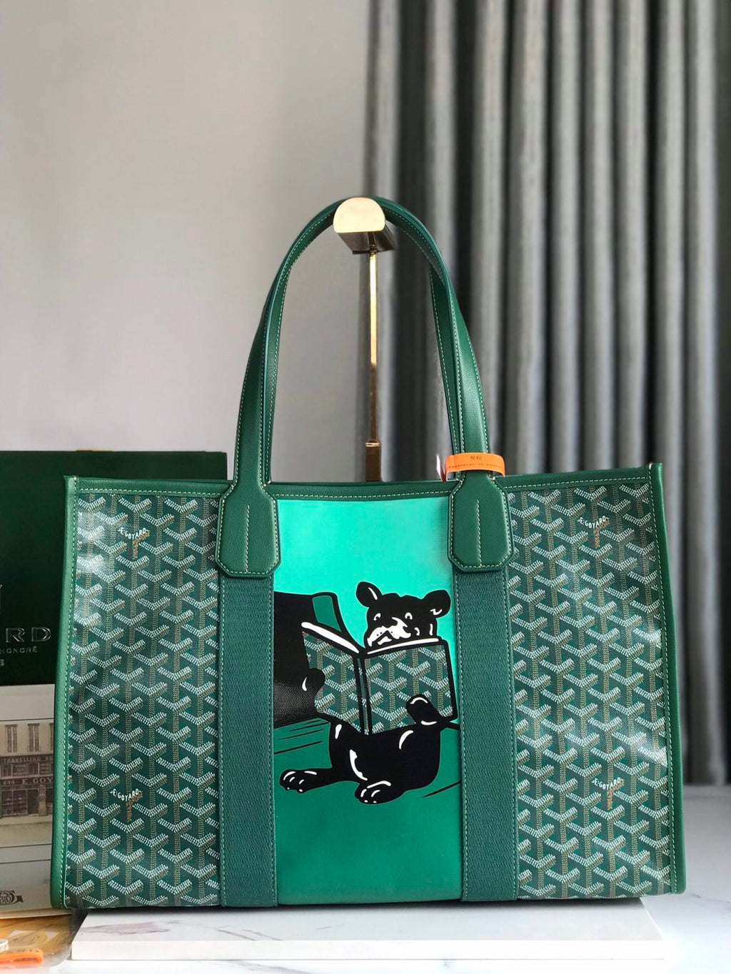 Goyard Handbag Shopping Bags Graffiti Villette Tote Bag # 195373