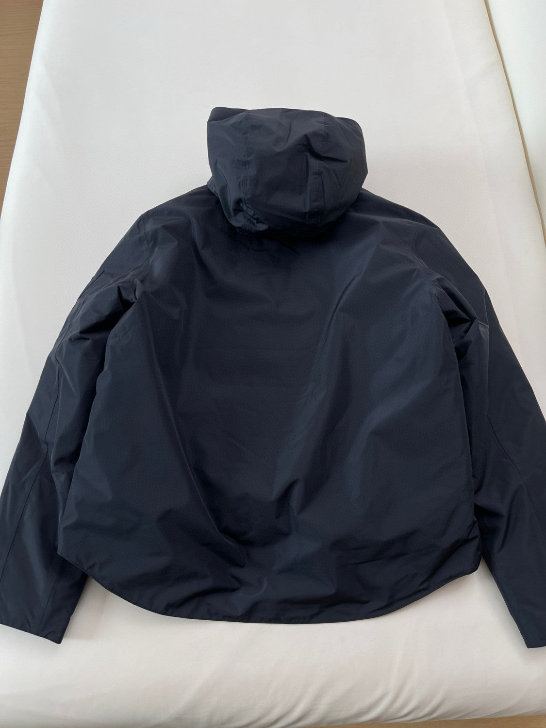 Prada Men's Fall/winter Fashion Casual Solid Color Hooded Zipper Single Button Windproof Down Jacket #79565