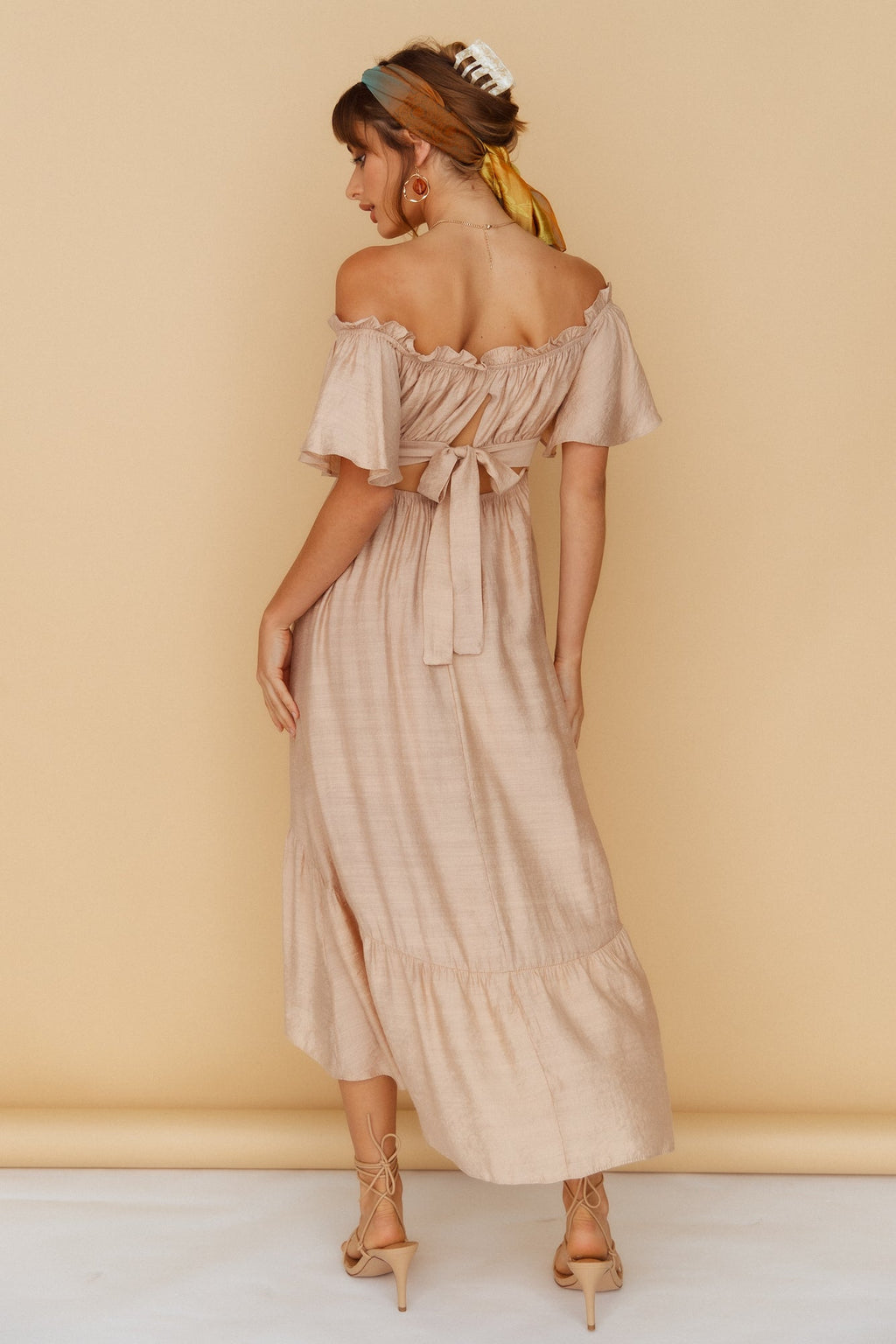 Moonchild Maxi Dress Brown