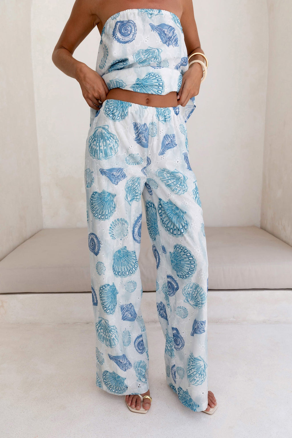 Deep Seas Pants Blue