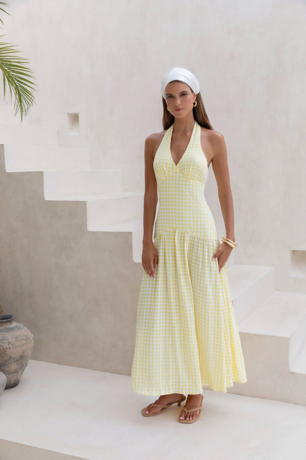 Calling Your Name Maxi Dress Yellow