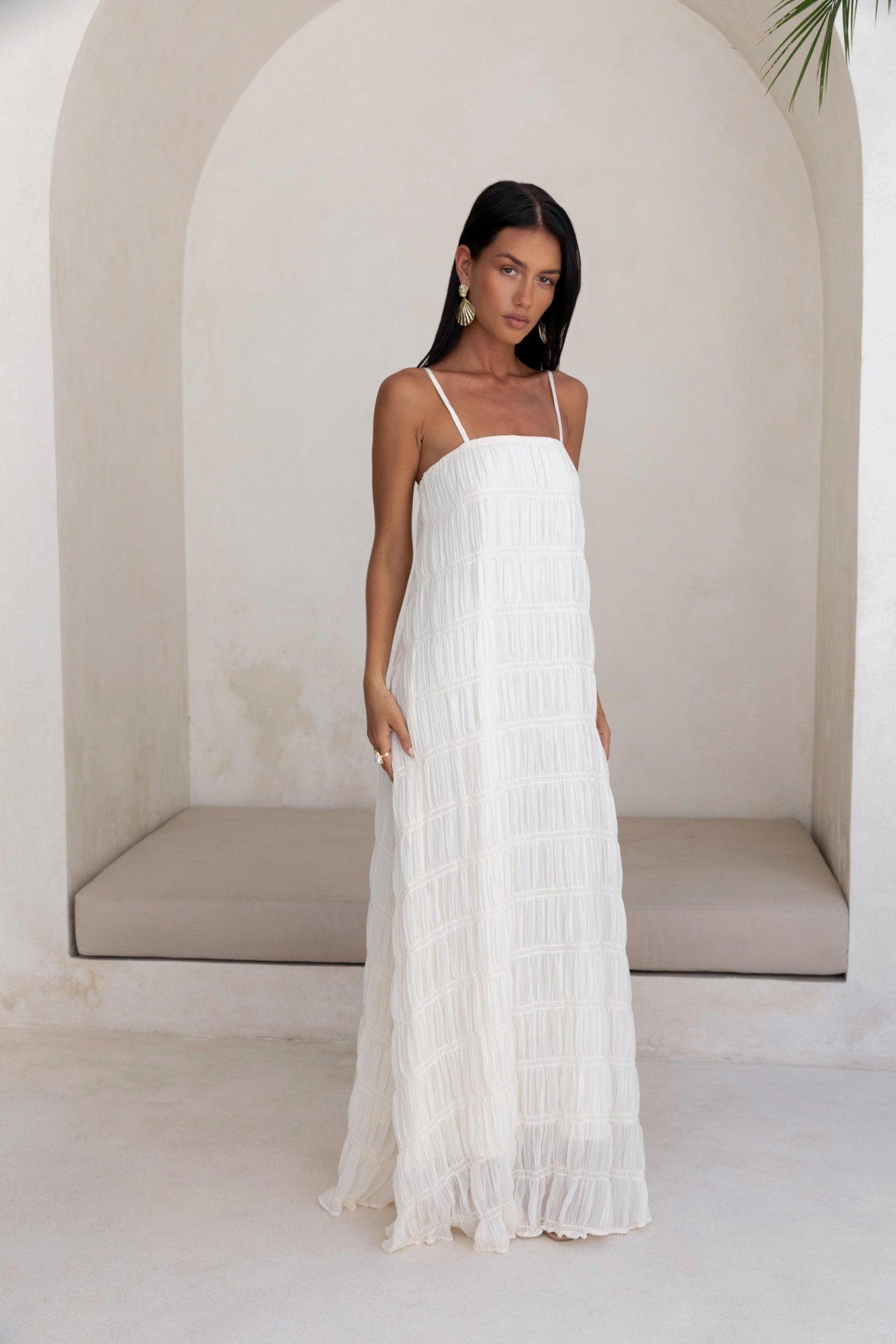 Louisiana Maxi Dress Shell