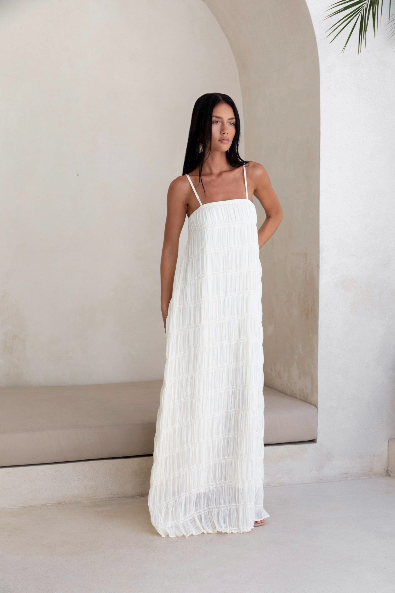 Louisiana Maxi Dress Shell