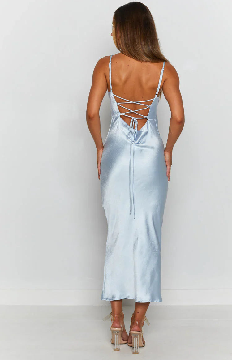Amaryllis Dress Baby Blue