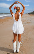 Angel Girl White Mini Dress