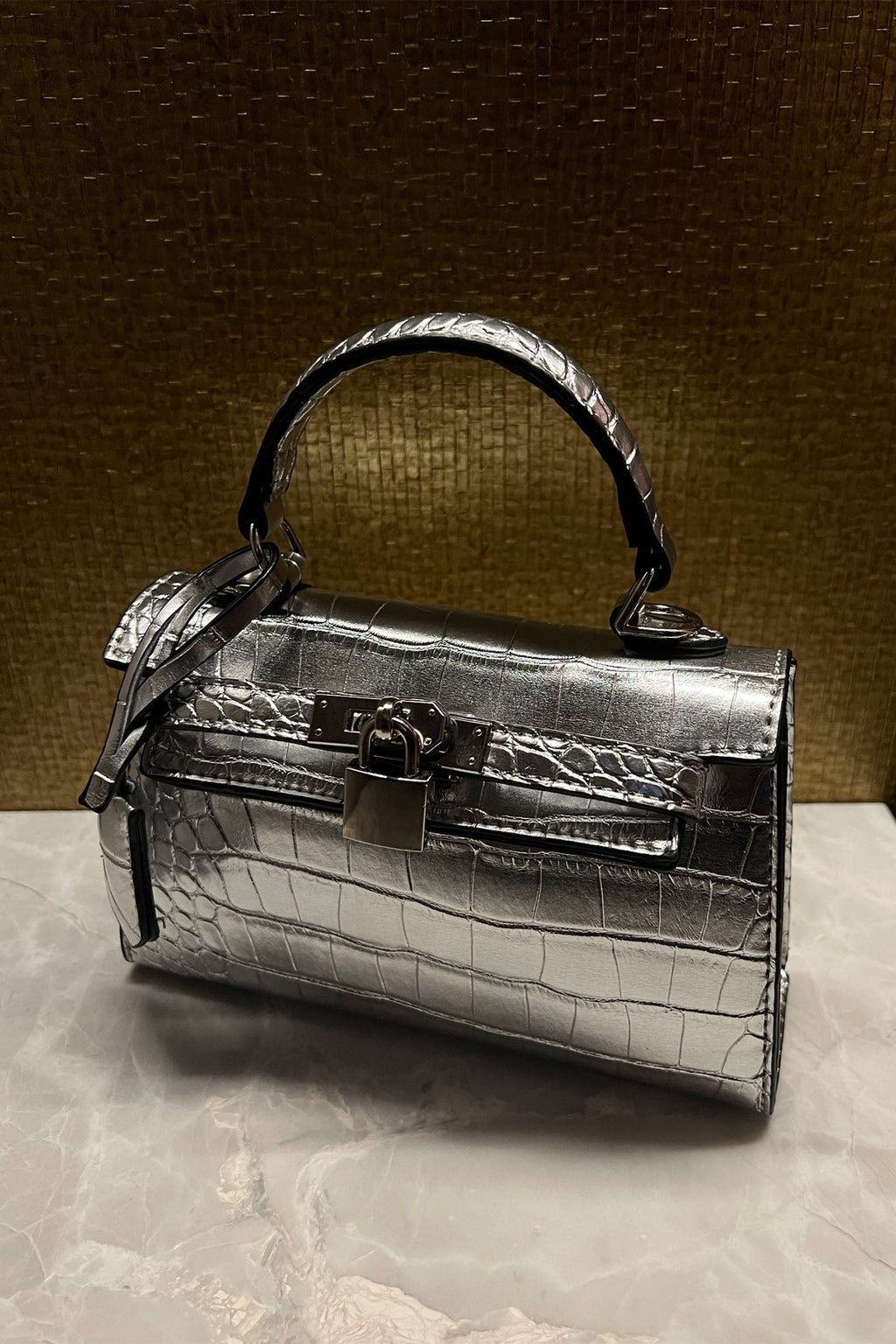 Peta And Jain Jaden Handbag Silver