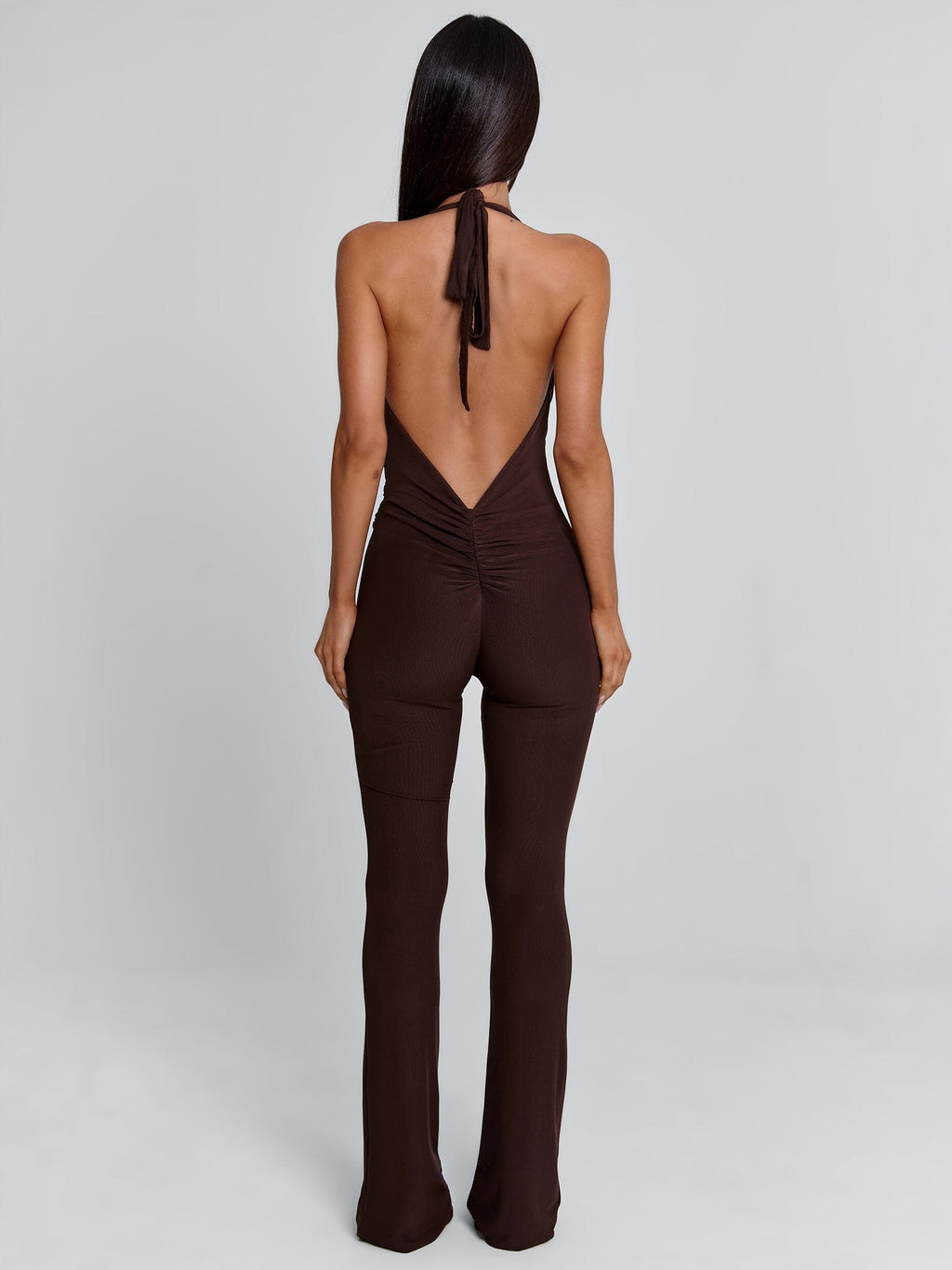 CARYS JUMPSUIT CHOCOLATE