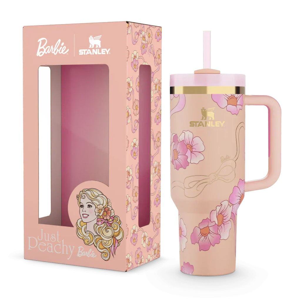 The Barbie™ x Stanley '80s Peaches 'N Cream Quencher | 40 OZ