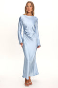 Loveland Cowl Back Midi Dress Ice