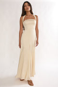 Loro Godet Hem Maxi Dress Butter