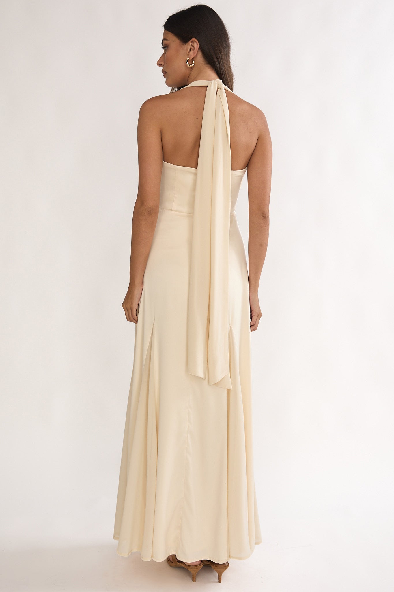 Loro Godet Hem Maxi Dress Butter
