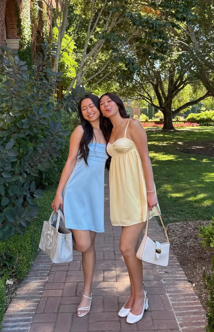 Chantell Blue Mini Dress