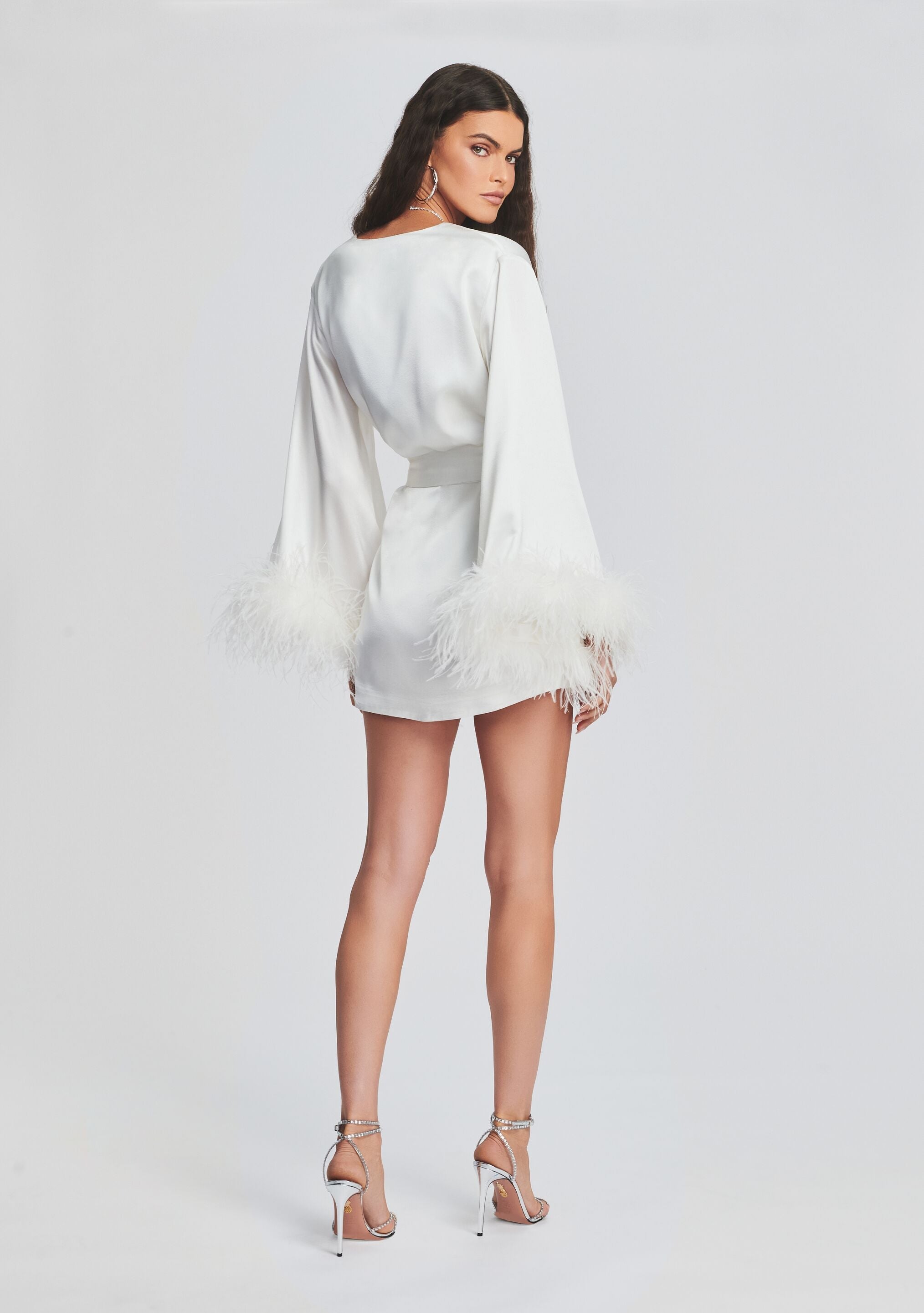 Eva Feather Robe