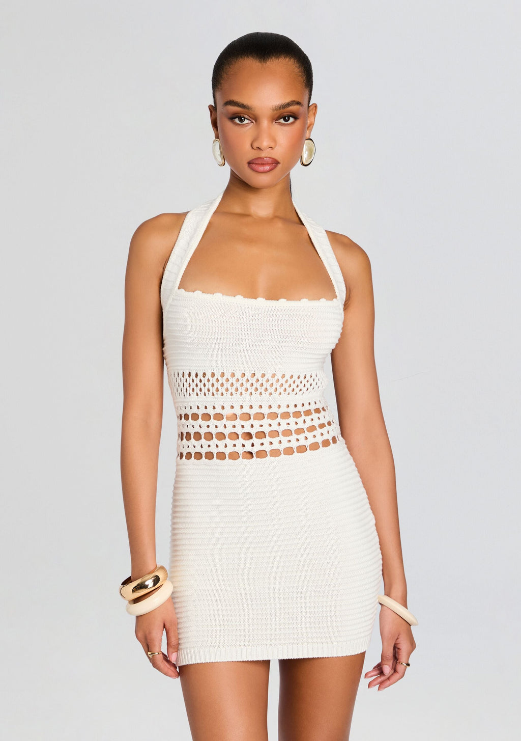 Ronni Crochet Dress