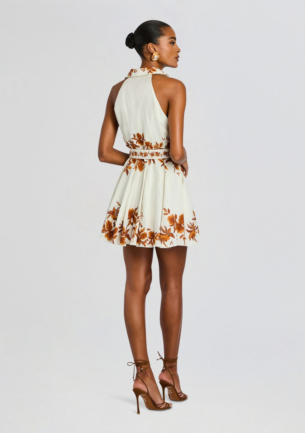 Ayra Short Dress with Belt Buckle