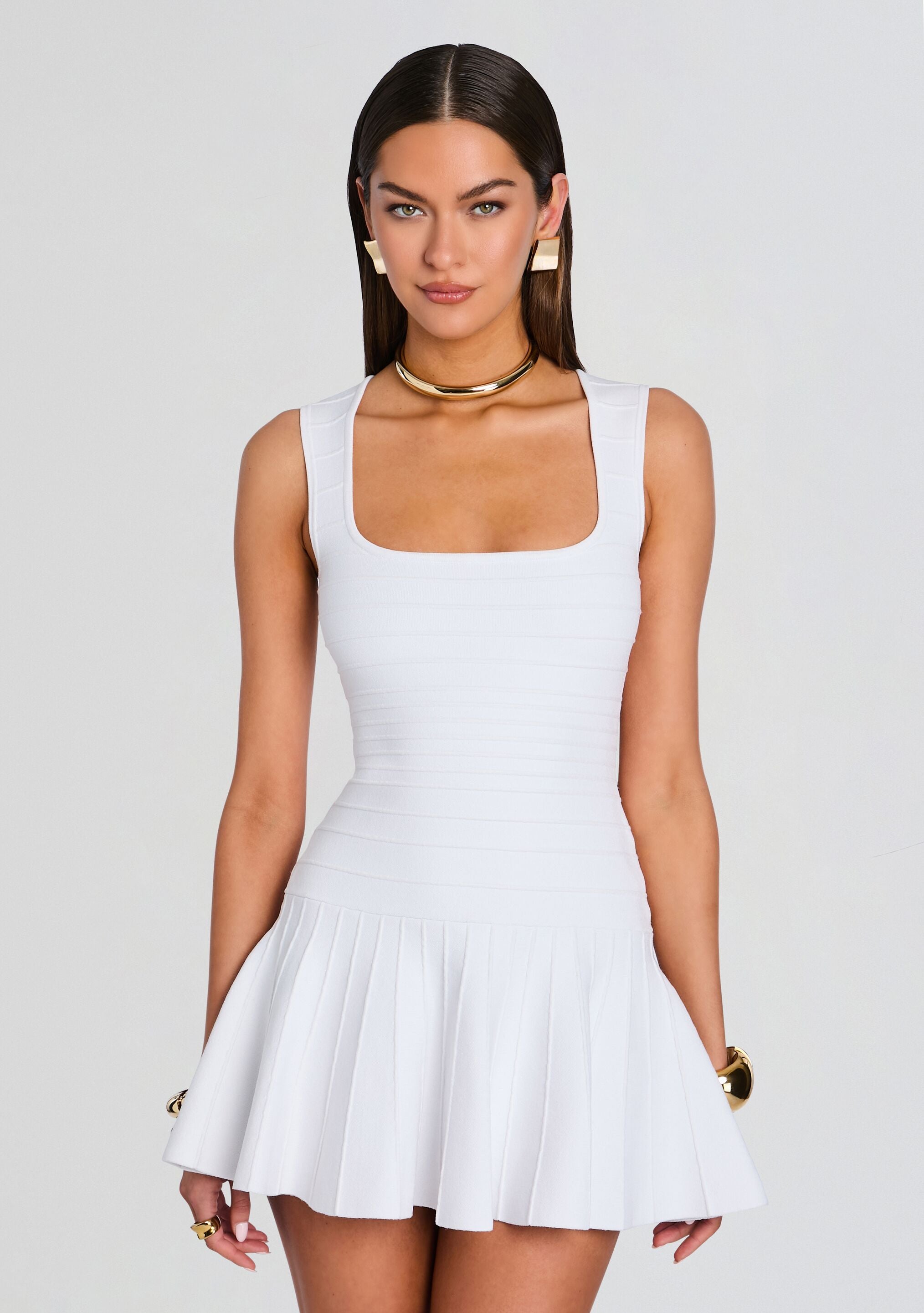 Caterina Bandage Knit Dress