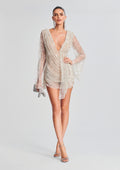 Opal Crystal Embellished Dress