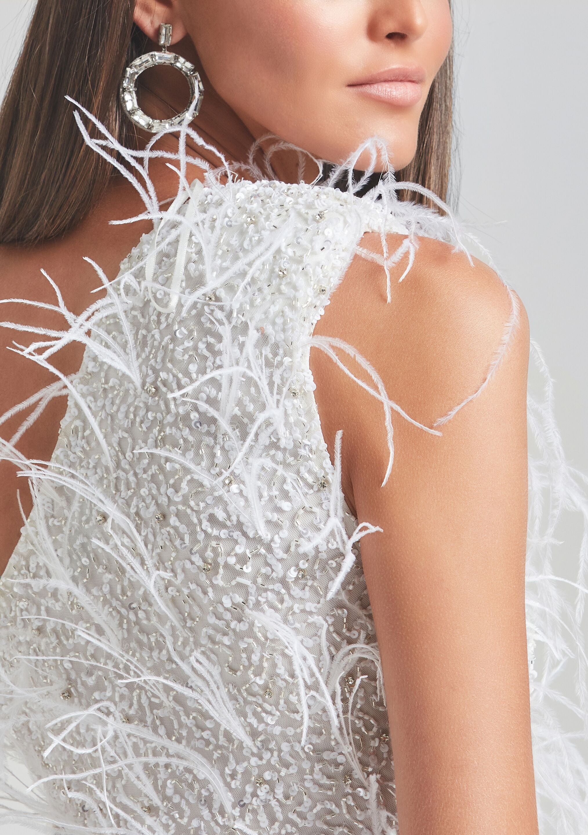 Sina Feather Dress