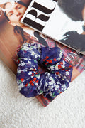 Chouchou Scrunchie Floral Navy
