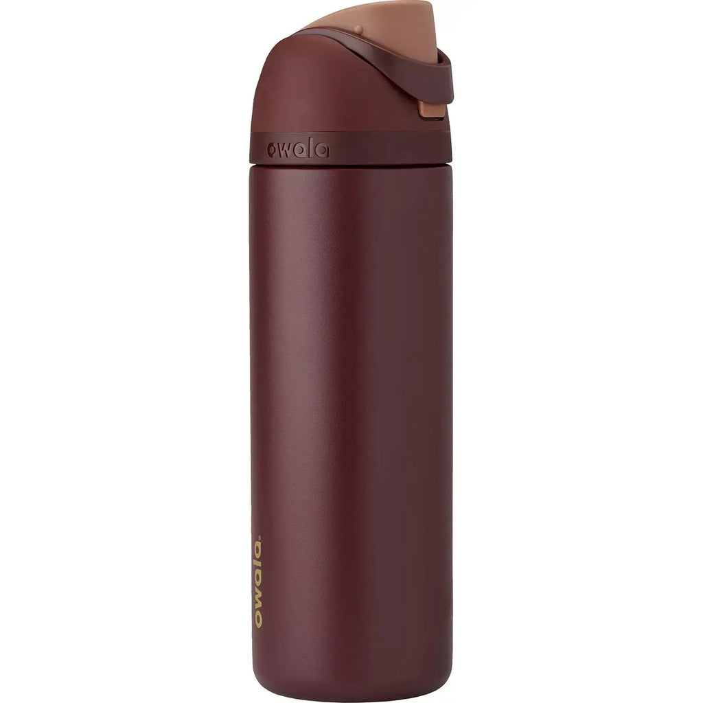 Owala 24 oz. FreeSip Stainless Steel Water Bottle - Merry and Bright Collection - Cinnamon