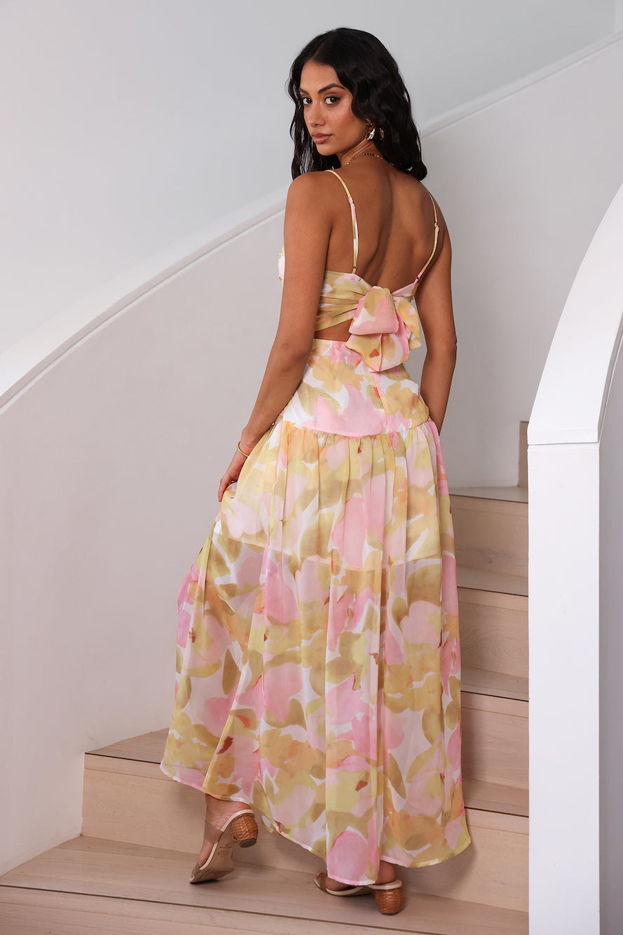 Love To Come Maxi Dress Multi