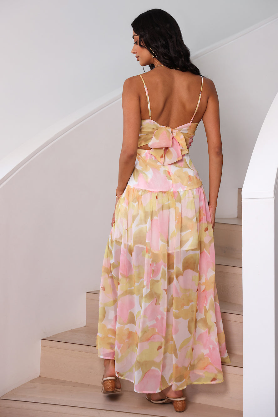 Love To Come Maxi Dress Multi