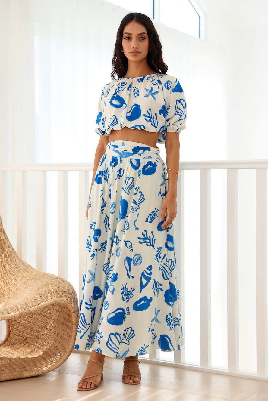 Oceanic Paradise Set Blue