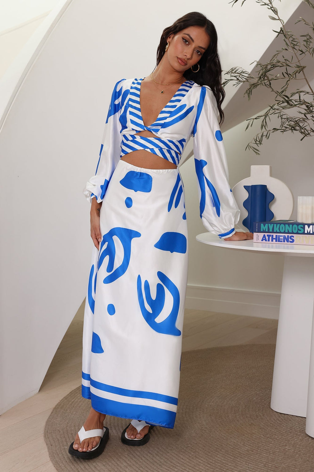 Know Why Maxi Dress White
