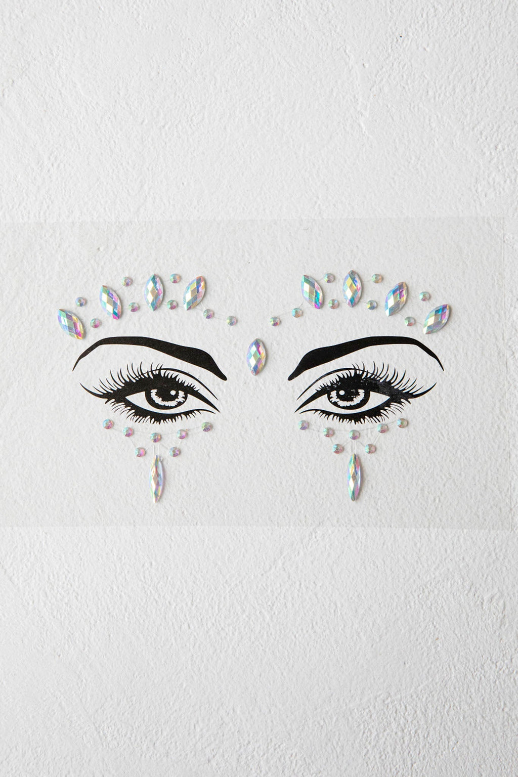 Electric Nights Face Jewels Multi C