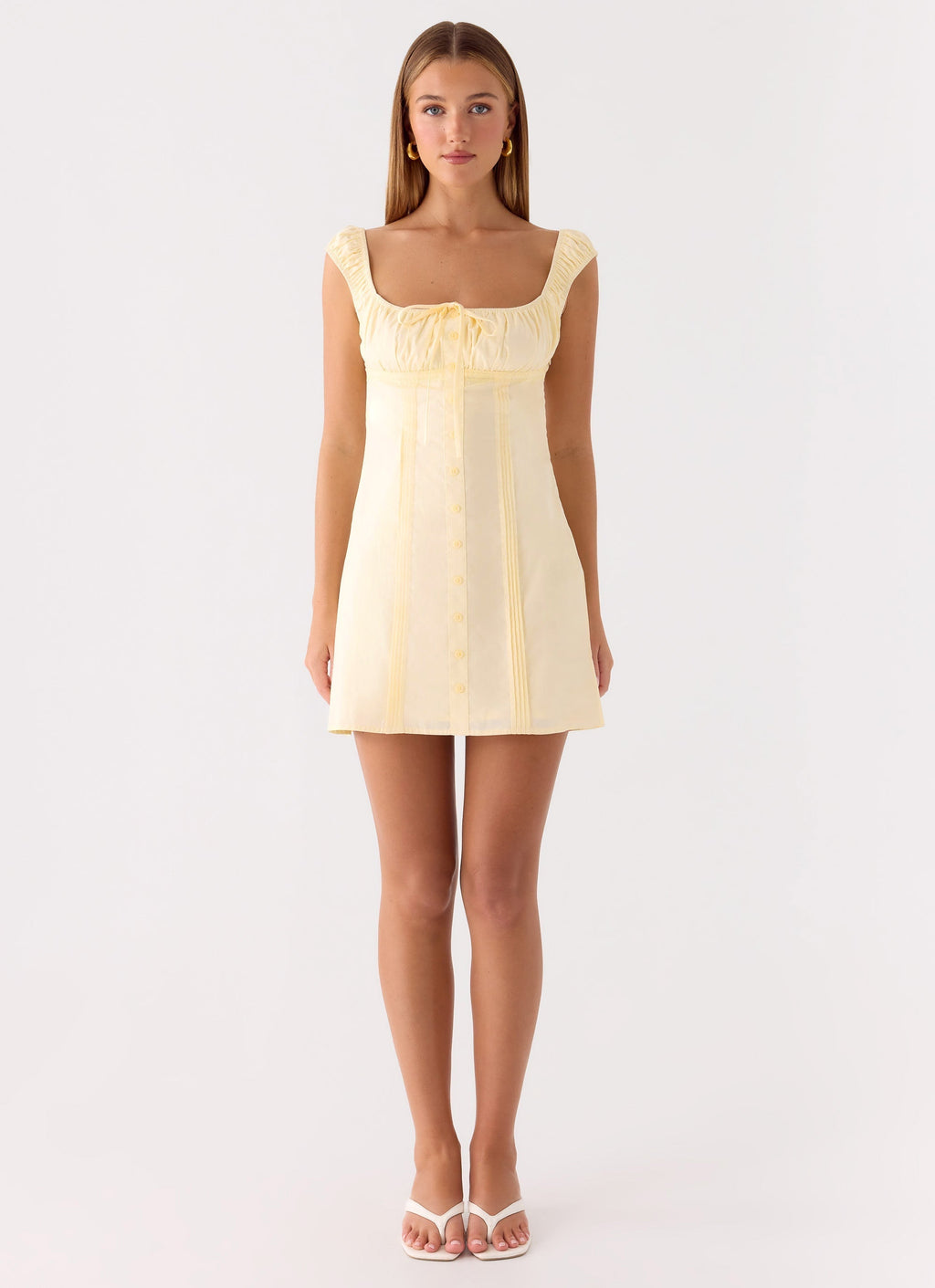 Fornarina Mini Dress - Lemon