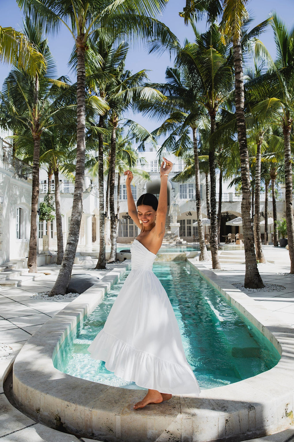 Love In The Summer Maxi Dress White