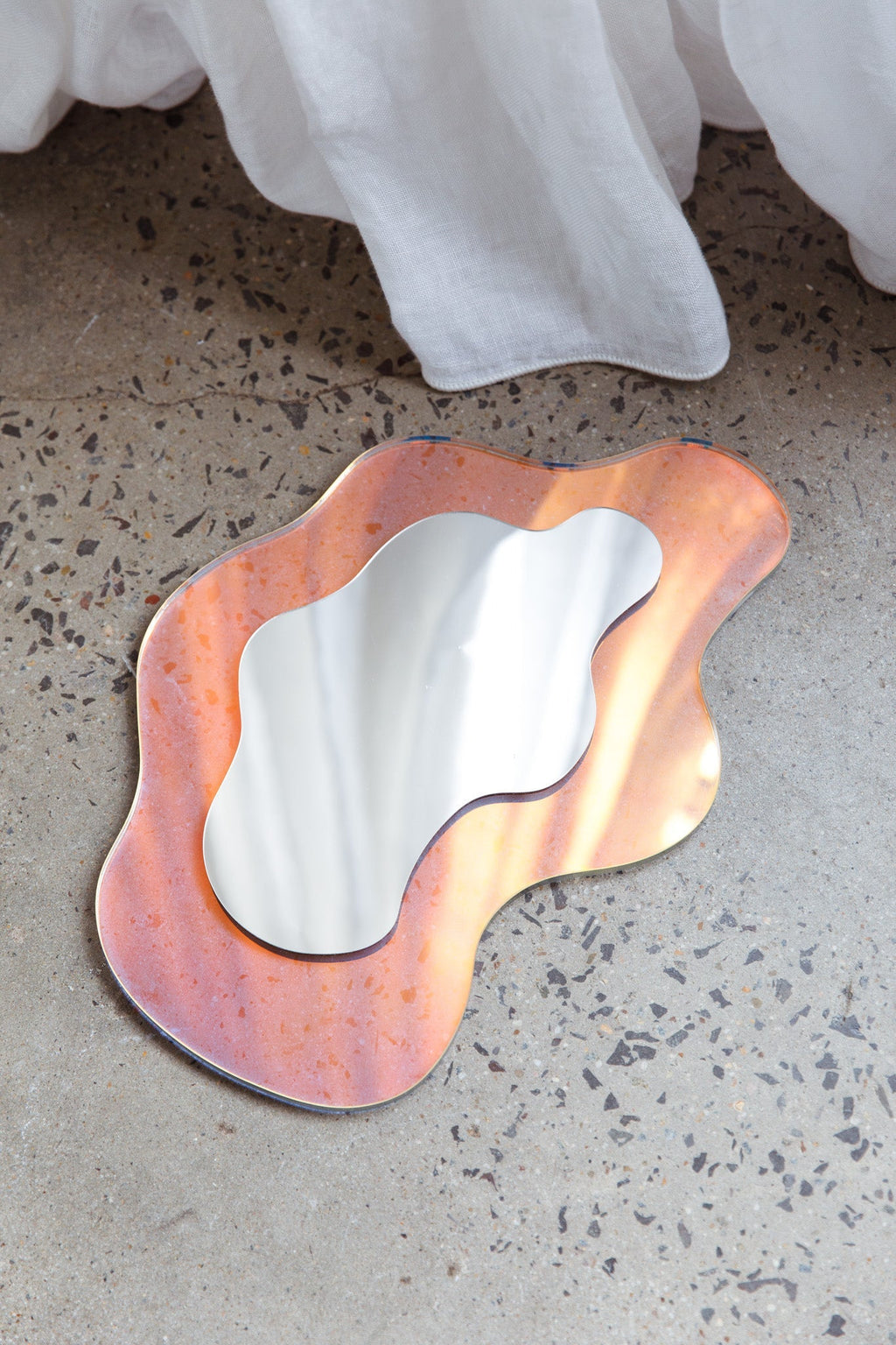 Matisse Decorative Iridescent Irregular Mirror