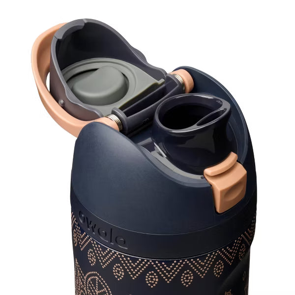 Owala 24fl oz Stainless Steel Special Edition FreeSip Water Bottle - Midnight Rodeo