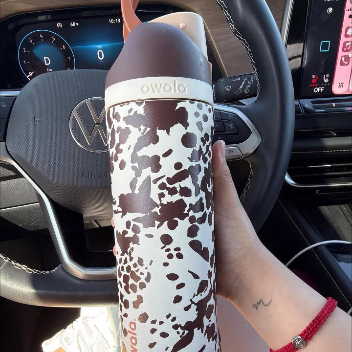 Owala 24fl oz Stainless Steel Special Edition FreeSip Water Bottle - Cowgirl Core
