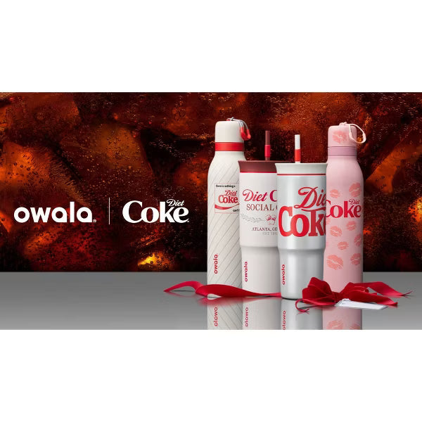 Owala 24oz Special Edition Stainless Steel FreeSip TWIST - Kisses