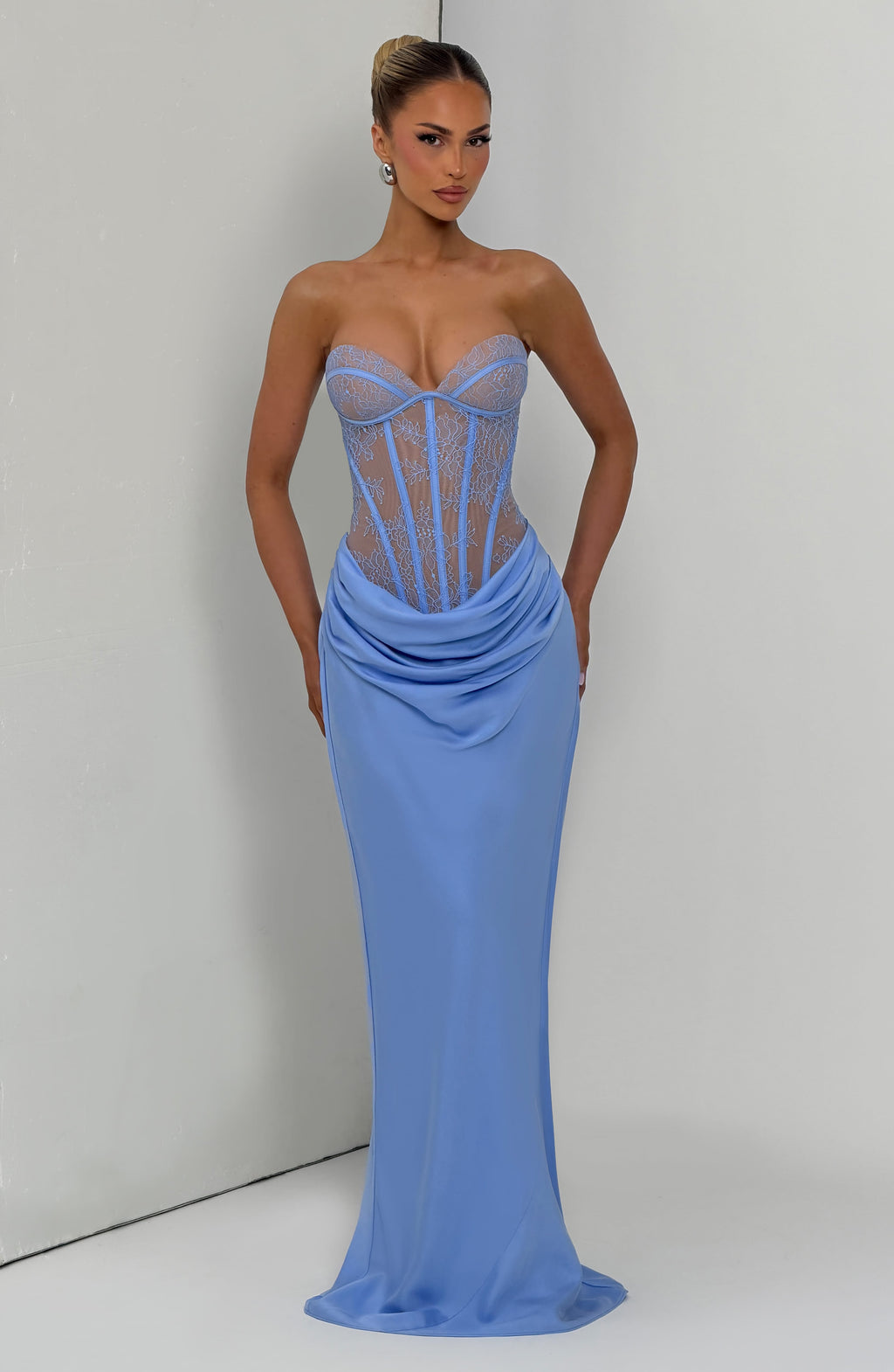 Kathleen Maxi Dress - Powder Blue